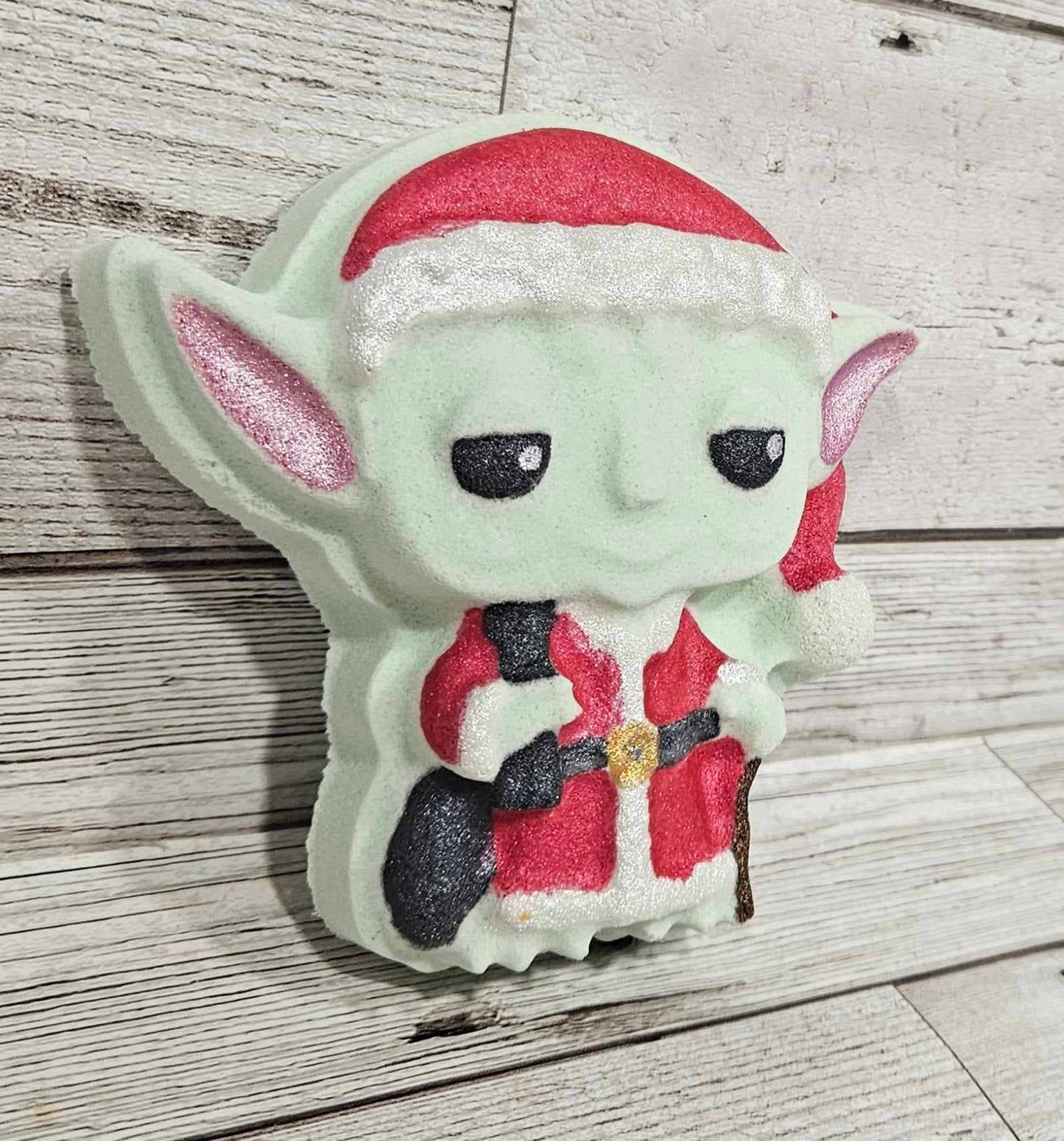 Christmas Yoda Bath Bomb