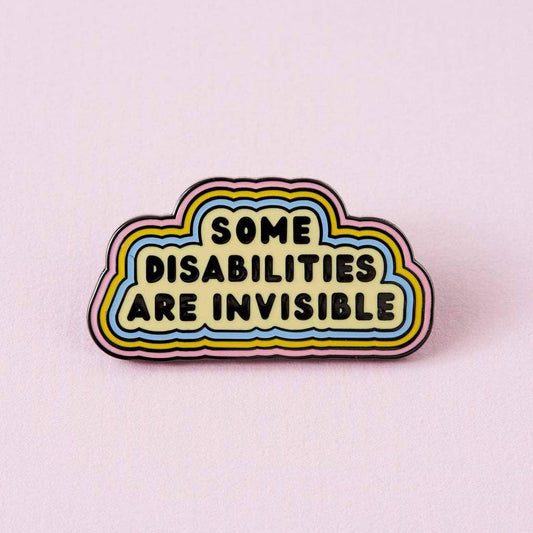 Invisible Disability Enamel Pin