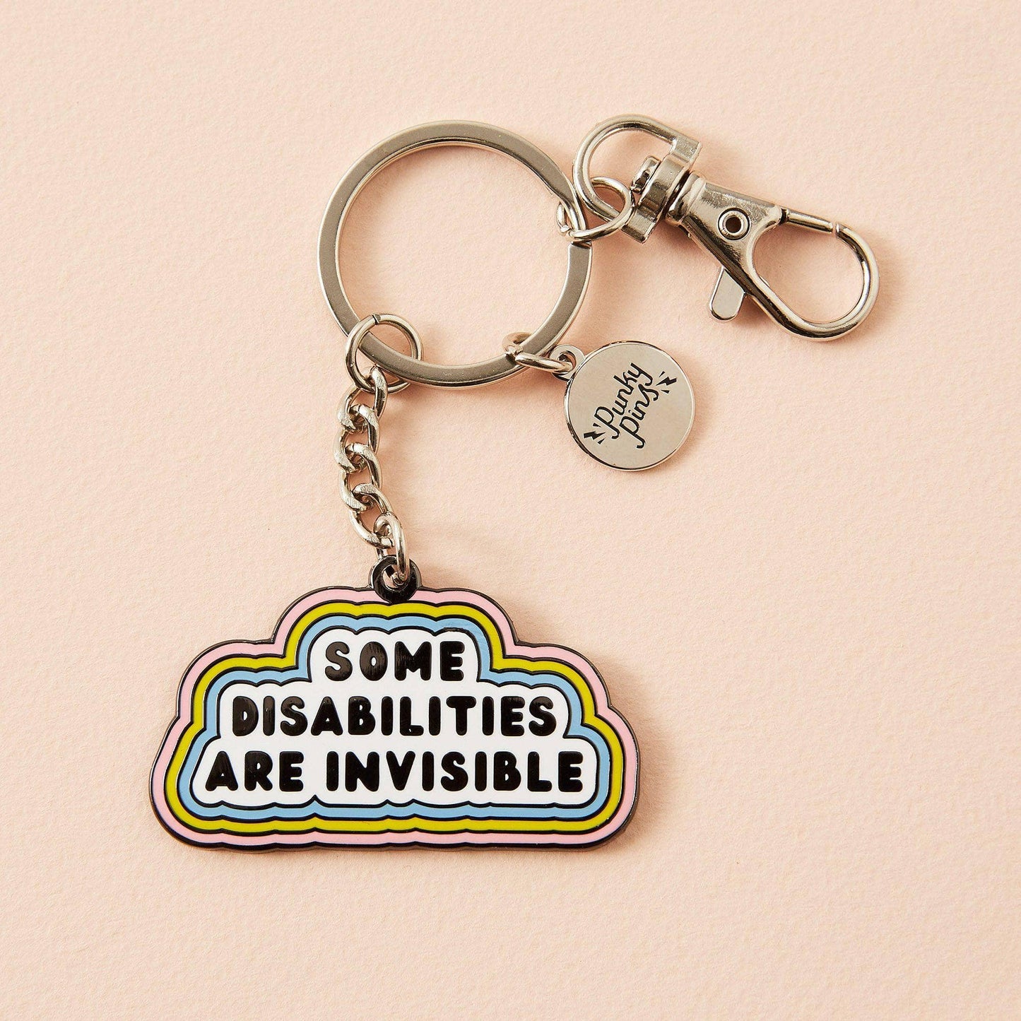 Invisible Disabilities Awareness Keyring