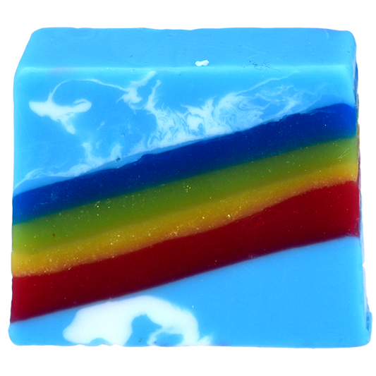 Flying Colours Soap Slice