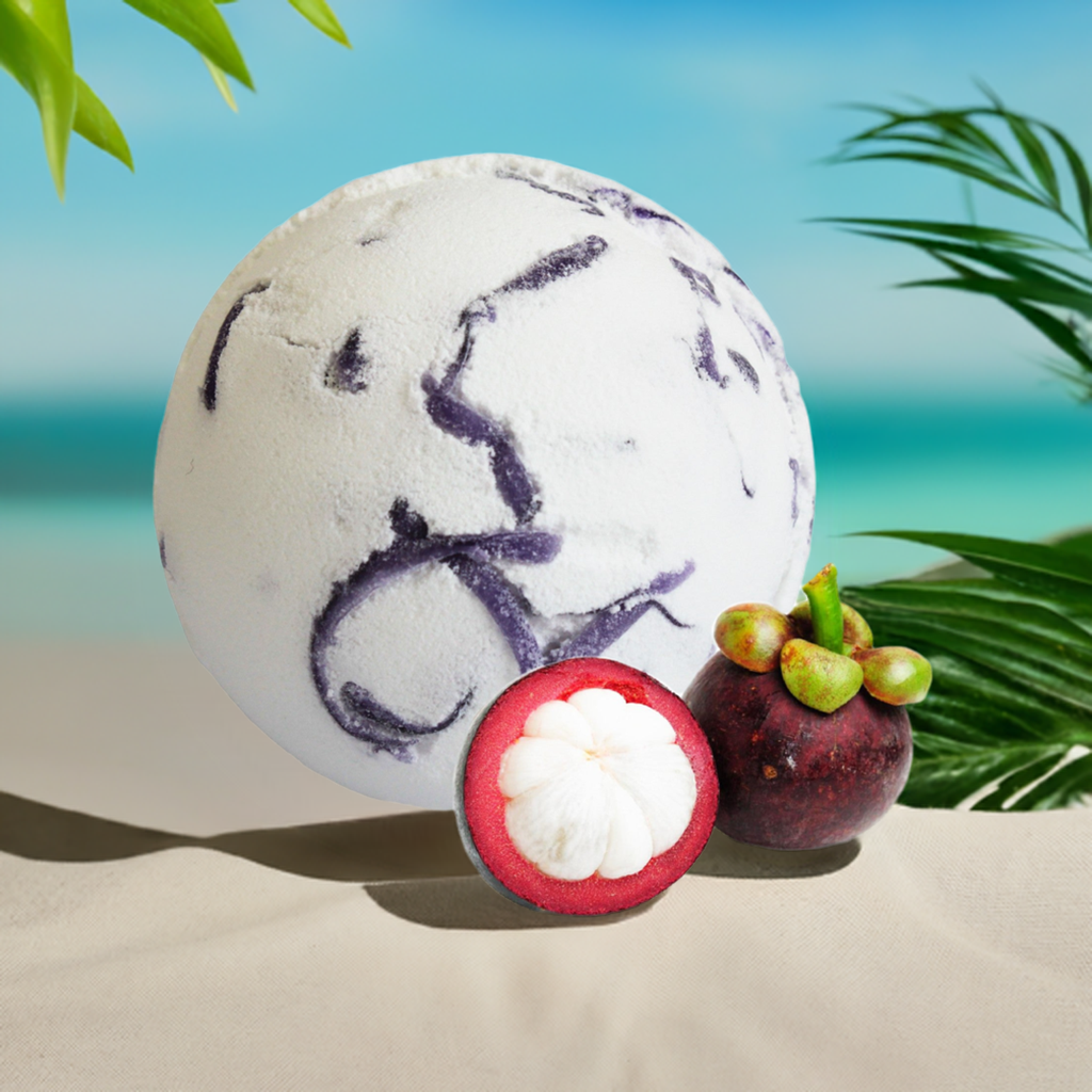 Tropical Paradise Coco Bath Bomb - Mangosteen - 180g