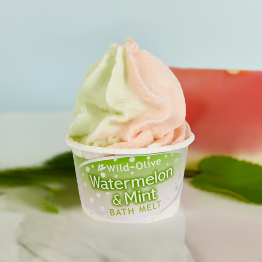 Watermelon & Mint Bath Melt