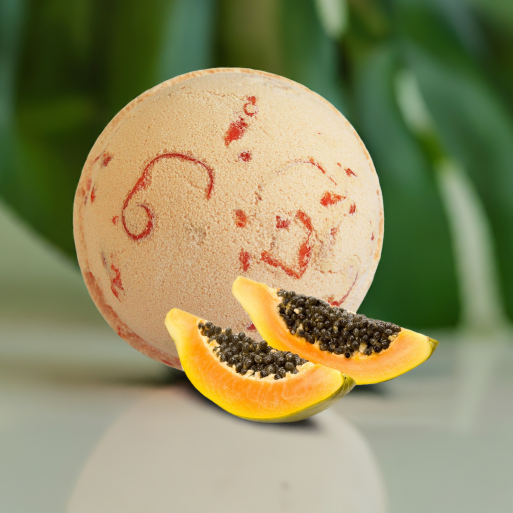 Tropical Paradise Coco Bath Bomb - Papaya - 180g