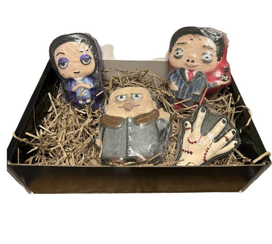 Wednesday Addams Family Bath Bomb Gift Set