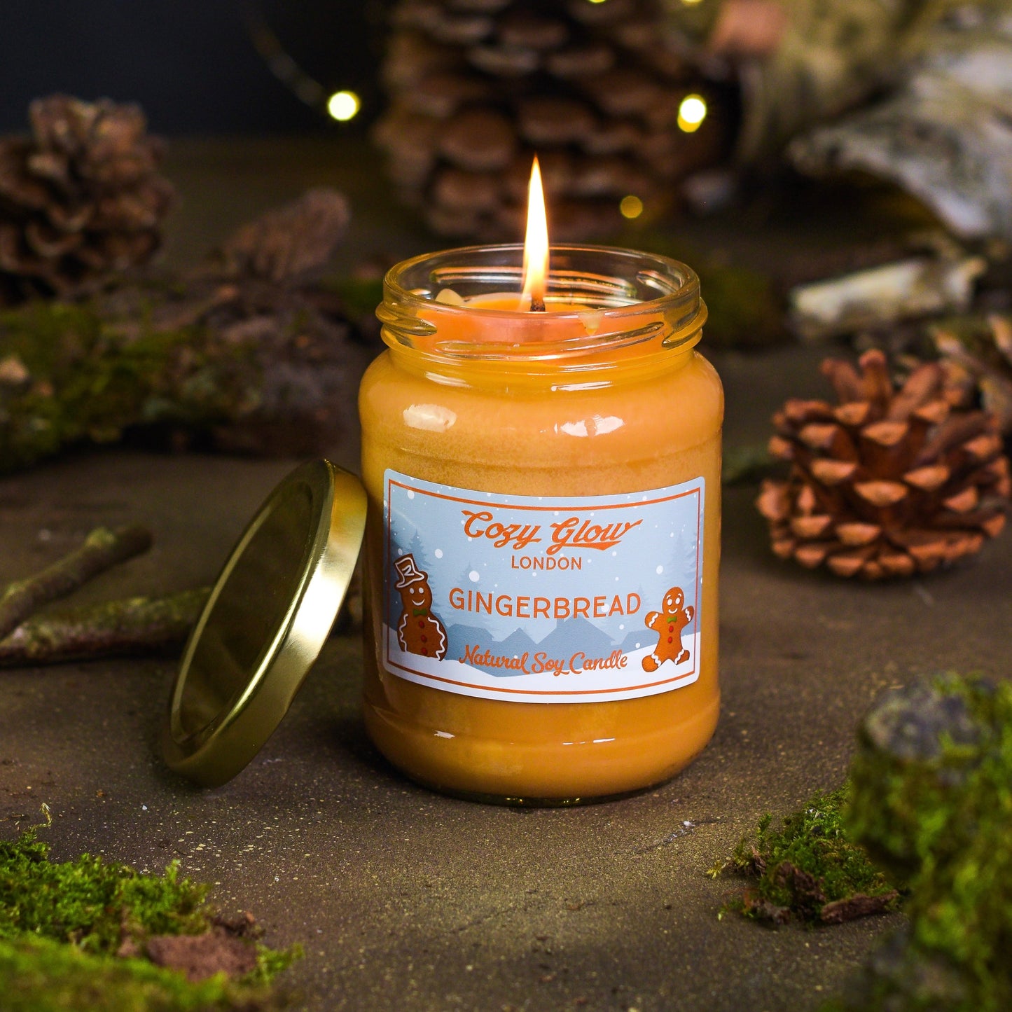 Gingerbread Soy Candle