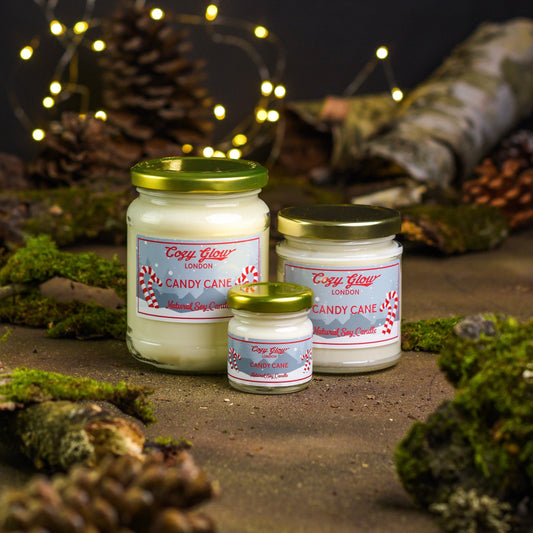 Candy Cane Soy Candle