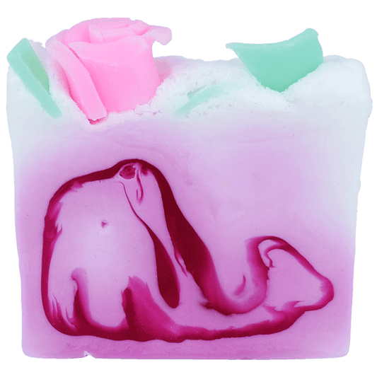 Kiss from a Rose Soap Slice