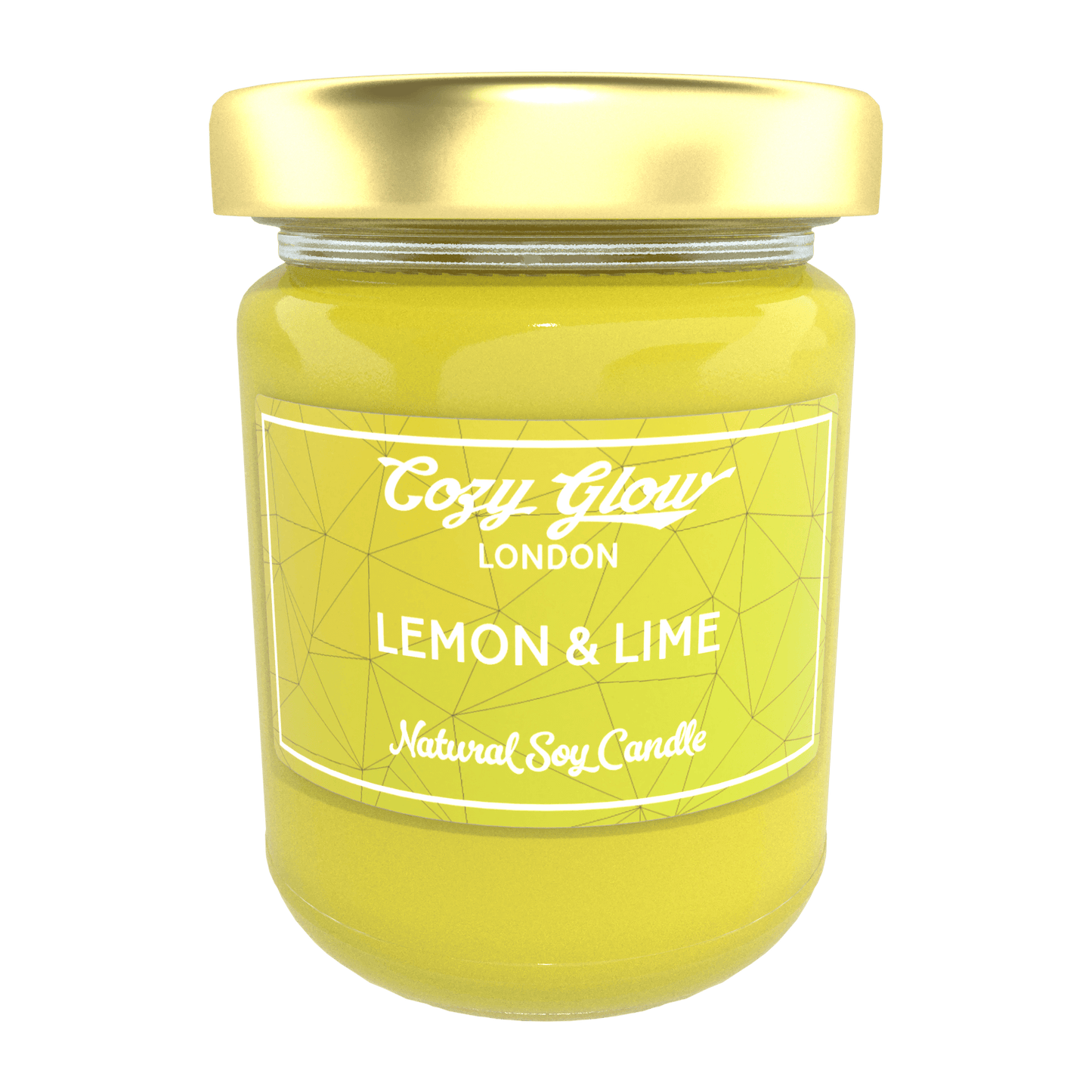 Cozy Glow Lemon & Lime Large Soy Candle