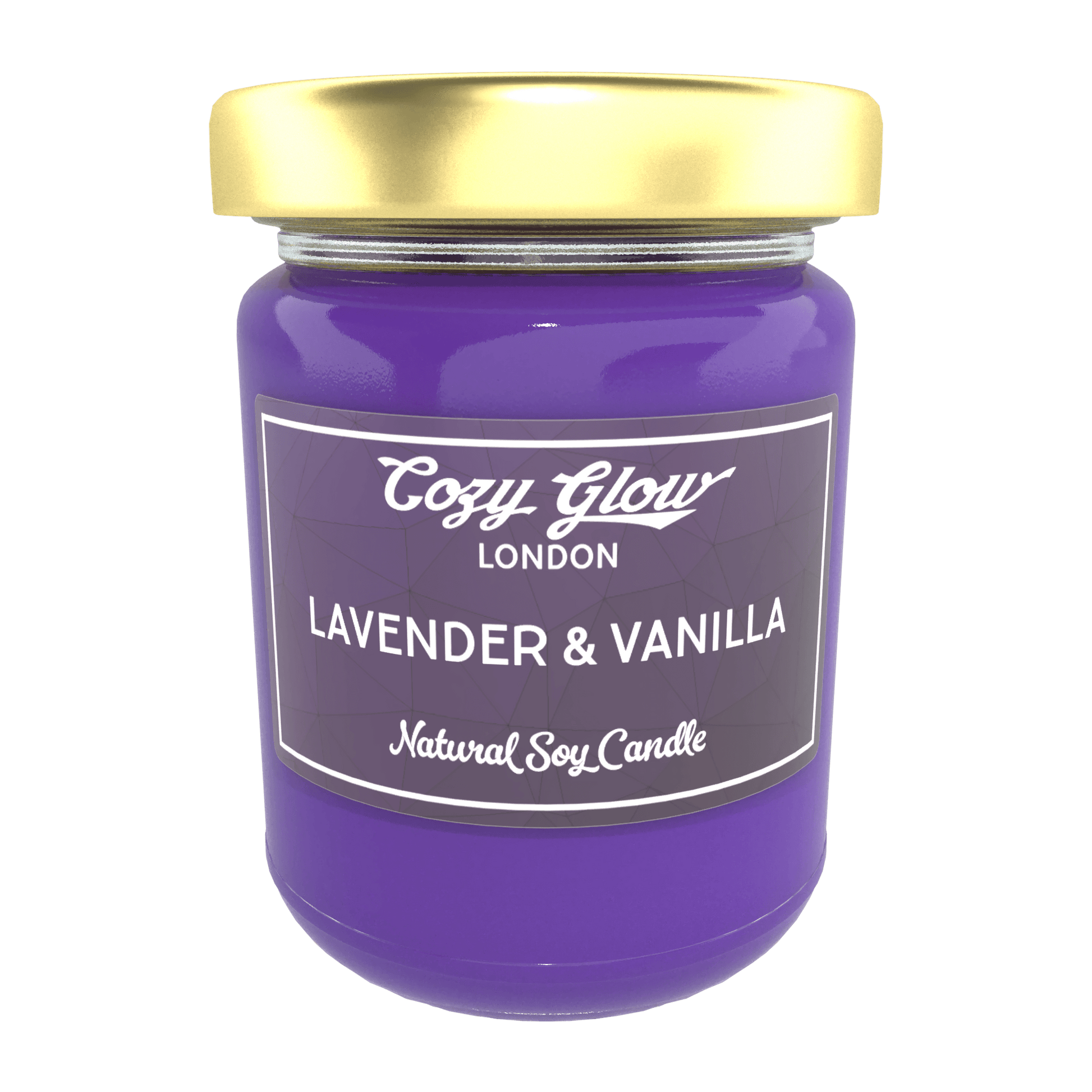 Cozy Glow Lavender & Vanilla Large Soy Candle