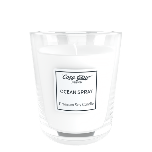 Cozy Glow Ocean Spray Premium Soy Candle