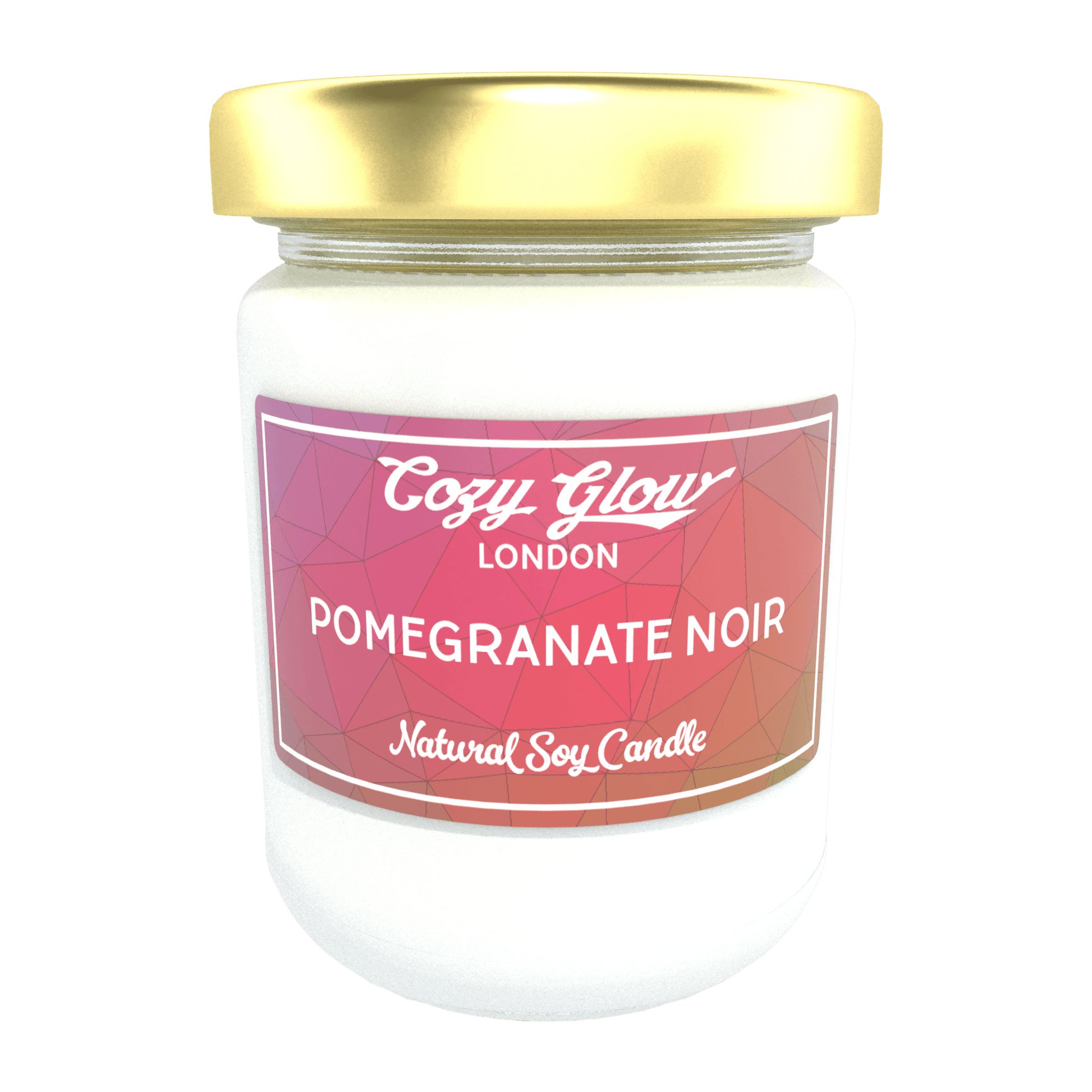 Cozy Glow Pomegranate Noir Large Soy Candle