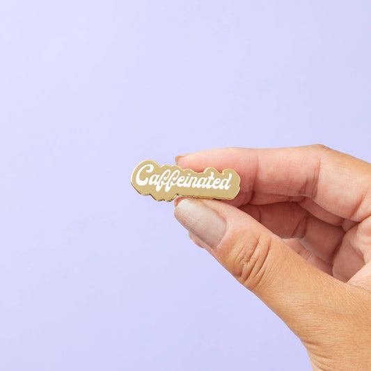 Caffeinated Fun Enamel Pin