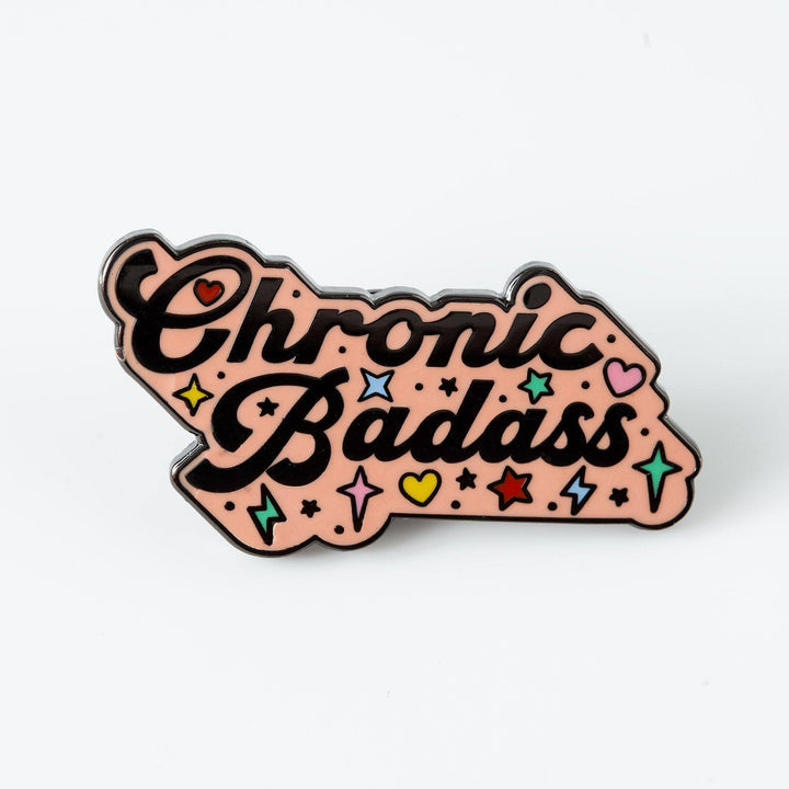 Chronic Badass Enamel Pin Badge