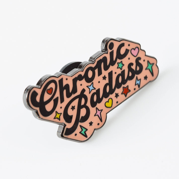 Chronic Badass Enamel Pin Badge