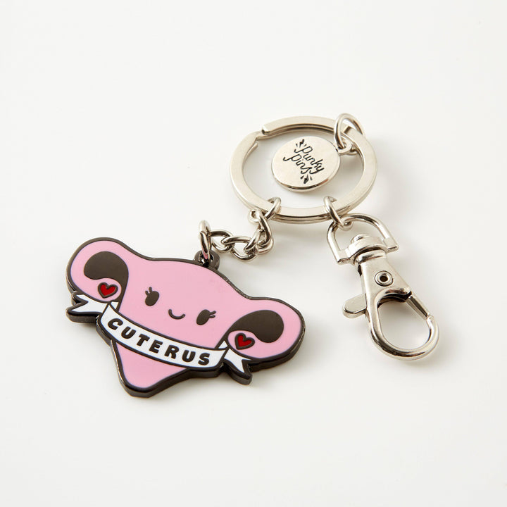 Cuterus Uterus Hard Enamel Keyring