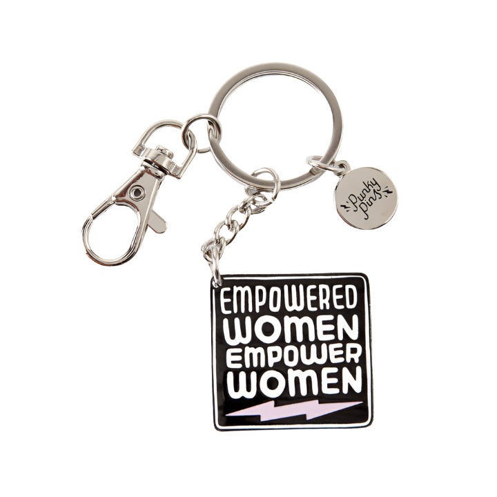 Empowered Women Enamel Keyring Accessory