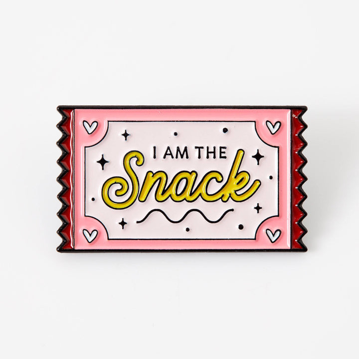 I Am The Snack Enamel Pin Badge