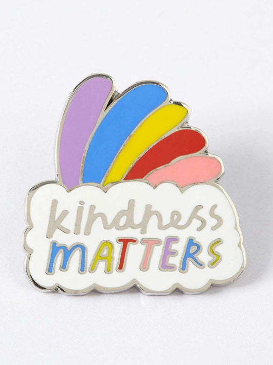 Kindness Matters Enamel Pin Badge