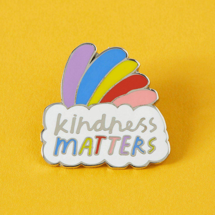 Kindness Matters Enamel Pin Badge