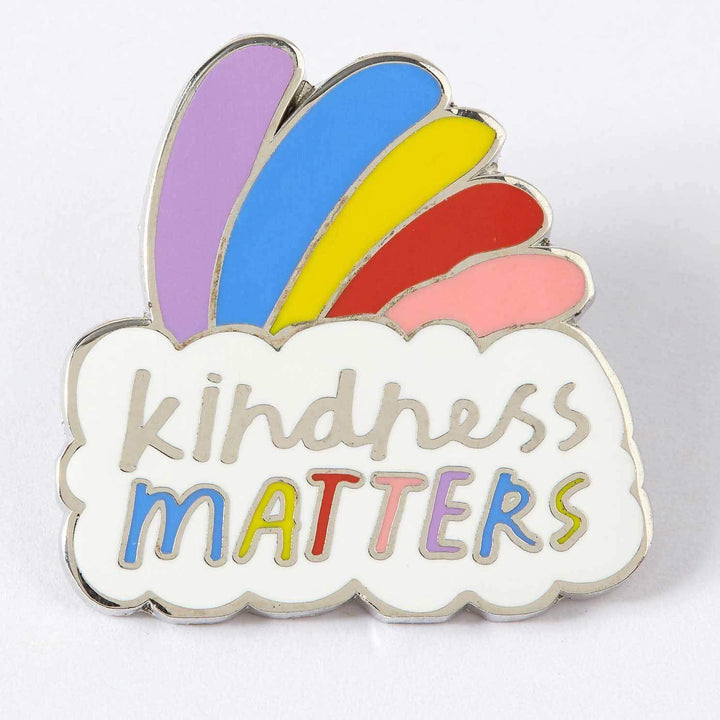 Kindness Matters Enamel Pin Badge