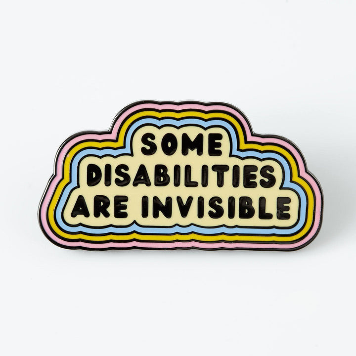 Invisible Disability Enamel Pin