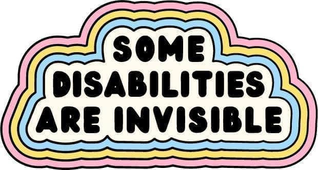 Invisible Disability Enamel Pin