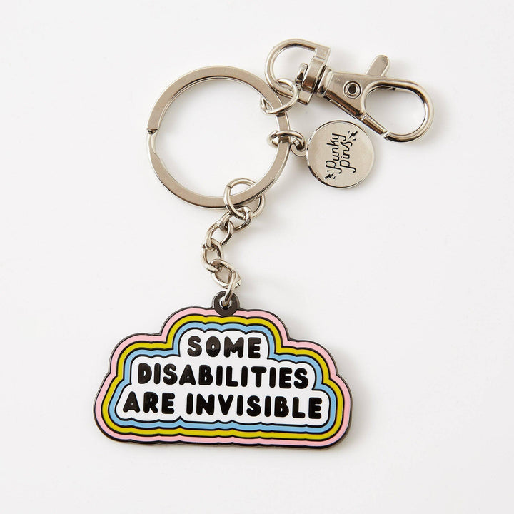 Invisible Disabilities Awareness Keyring