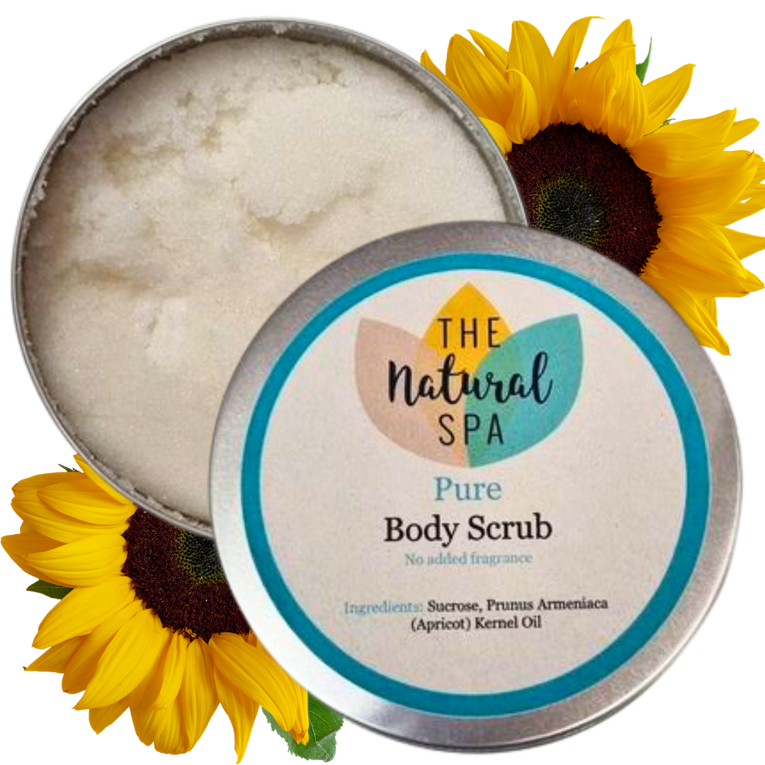 Pure (no added fragrance) Body Scrub - 3 different size option