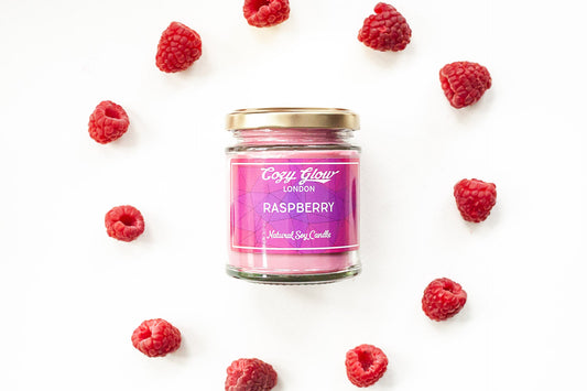 Cozy Glow Raspberry Regular Soy Candle