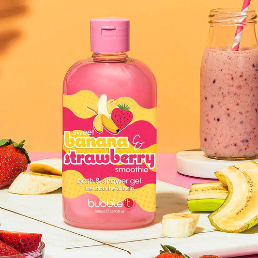 Banana & Strawberry Smoothie Body Wash