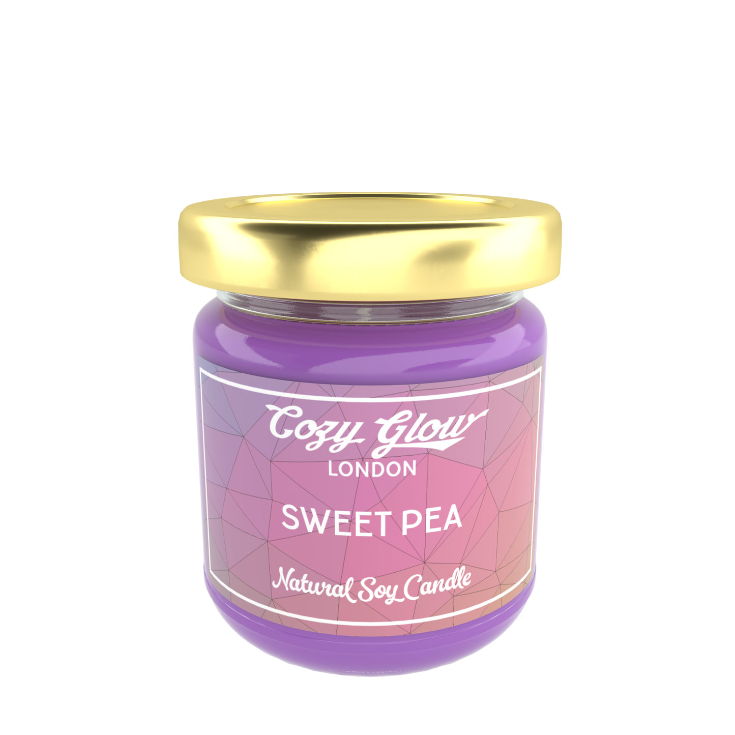 Cozy Glow Sweet Pea Regular Soy Candle