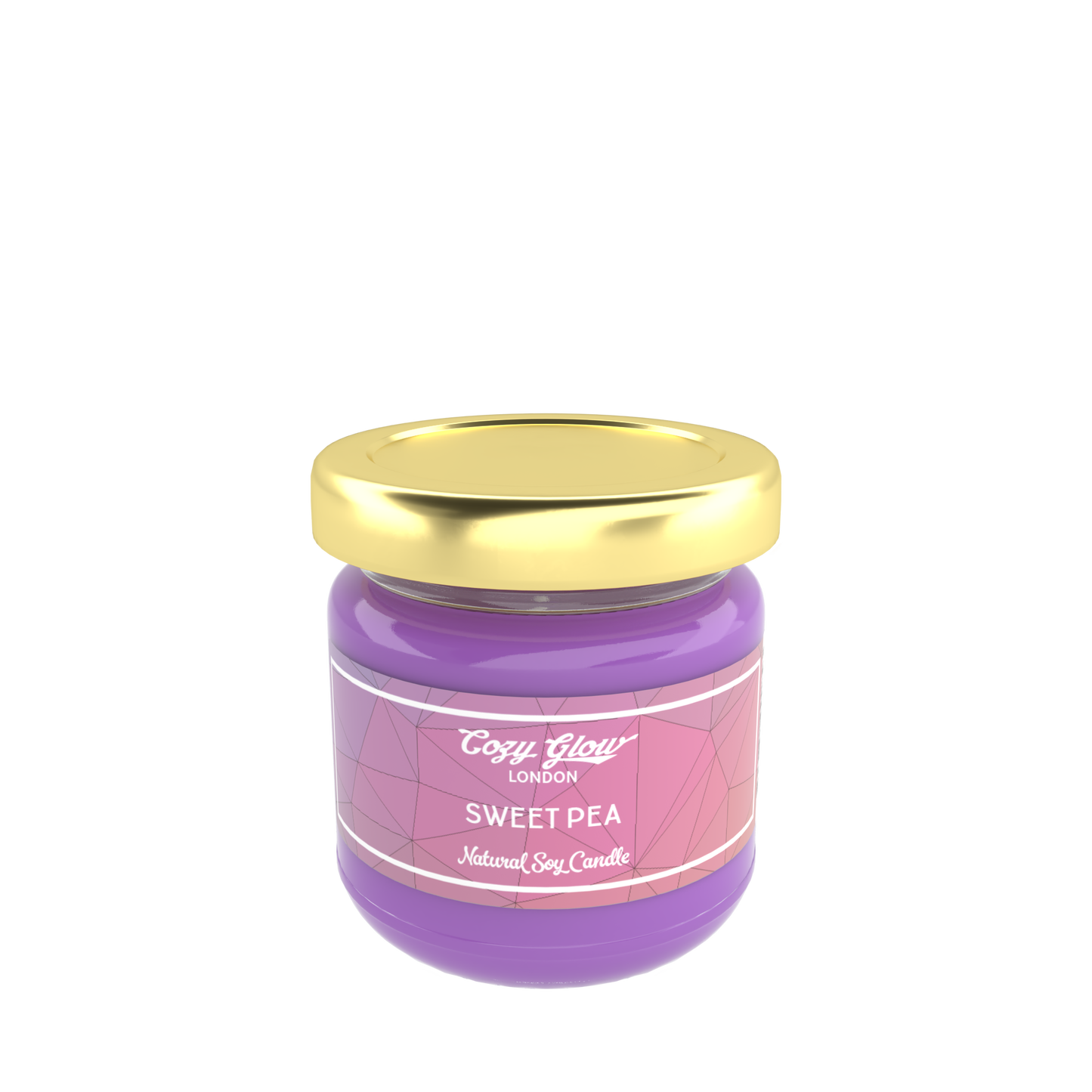 Cozy Glow Sweet Pea mini Soy Candle