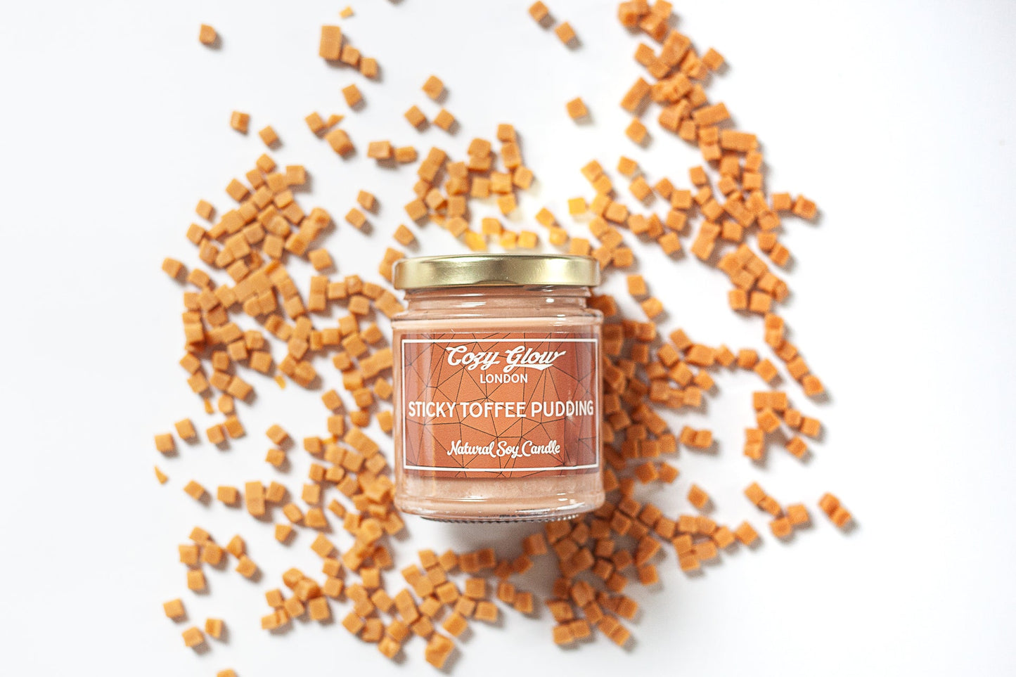 Cozy Glow Sticky Toffee Pudding Regular Soy Candle