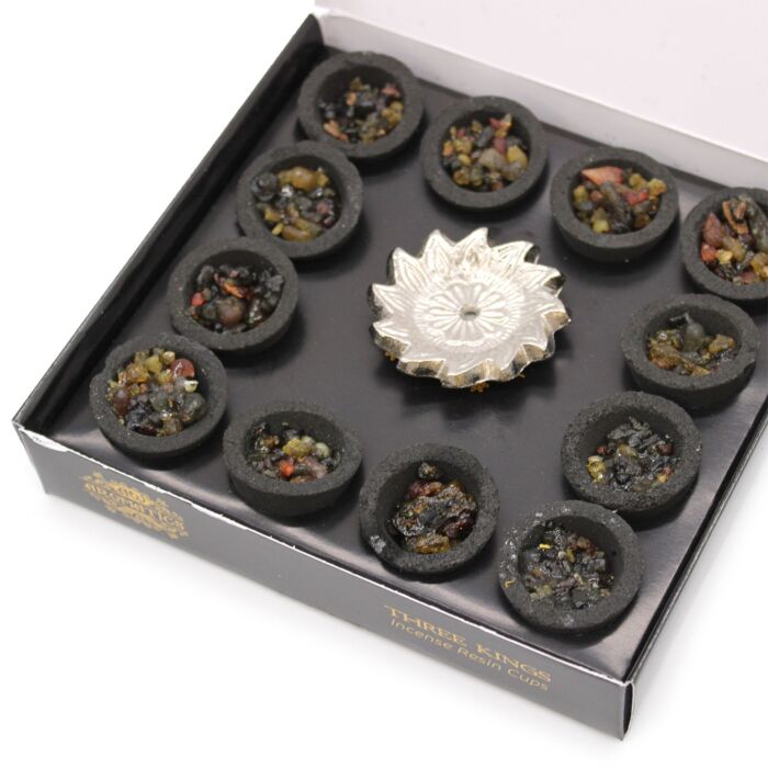 Box of 12 Resin Cups - Three Kings